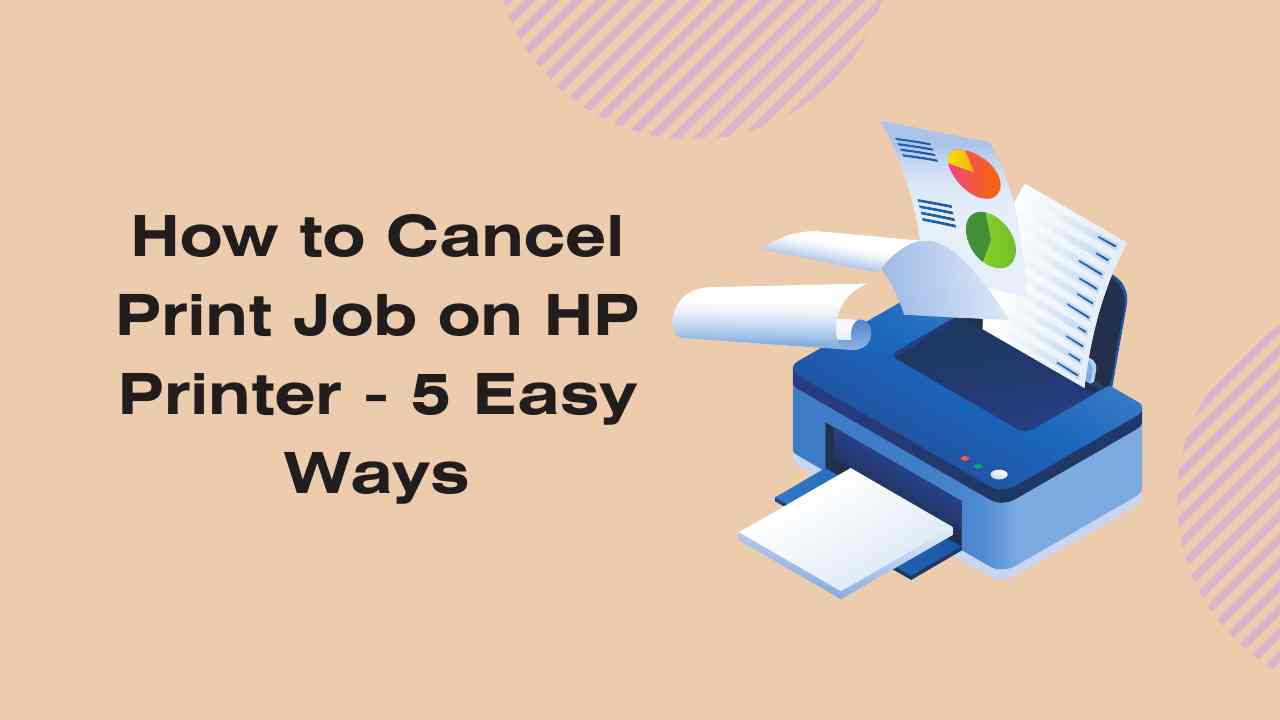 How to Cancel Print Job on HP Printer